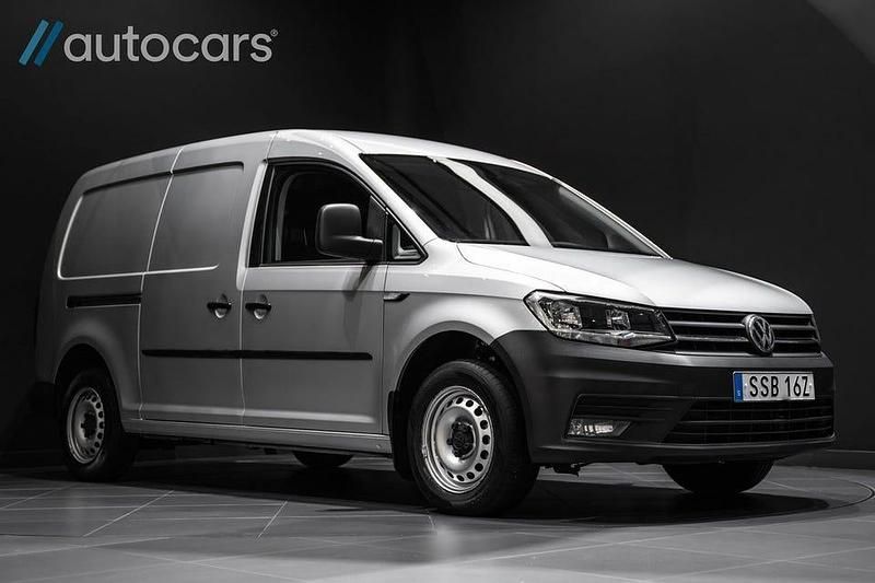 Silver Begagnad 2020 VW Caddy Maxi Minibuss | 237 500 kr (Dyr) - Bild 1/4