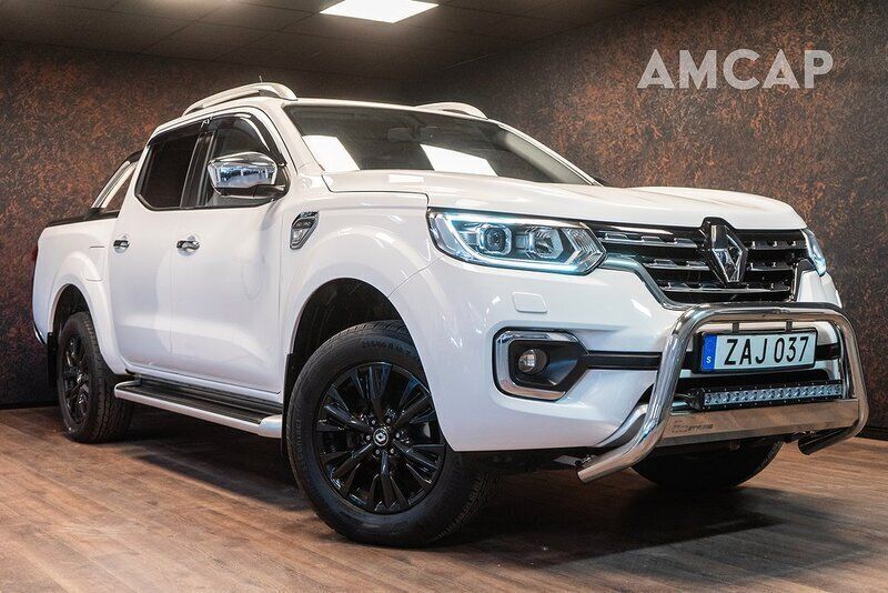 Vit Begagnad 2018 Renault Alaskan Pickup | 319 500 kr (Lite dyr) - Bild 1/4