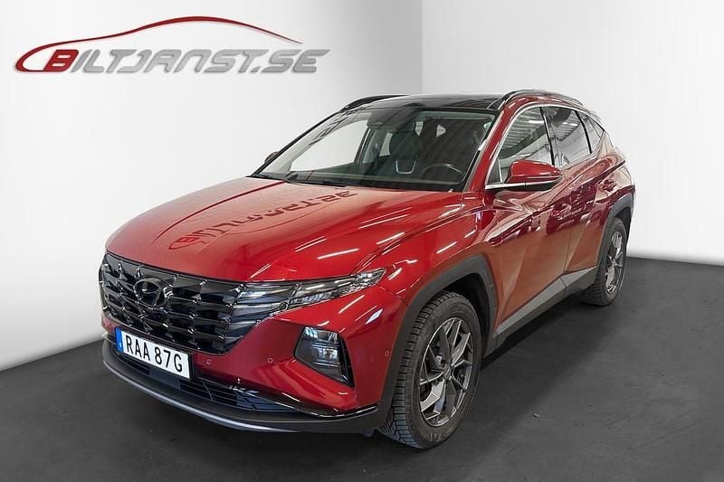 Röd Begagnad 2022 Hyundai Tucson Advanced SUV | 359 900 kr (Dyr) - Bild 1/4