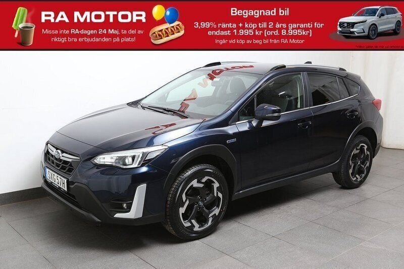 Mörkblå Begagnad 2021 Subaru XV Active SUV | 269 800 kr (Bra pris) - Bild 1/3