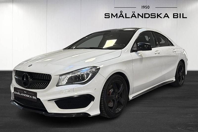Begagnad Mercedes CLA220 AMG line 170 HK (125 kW) 2014 Vit Sedan