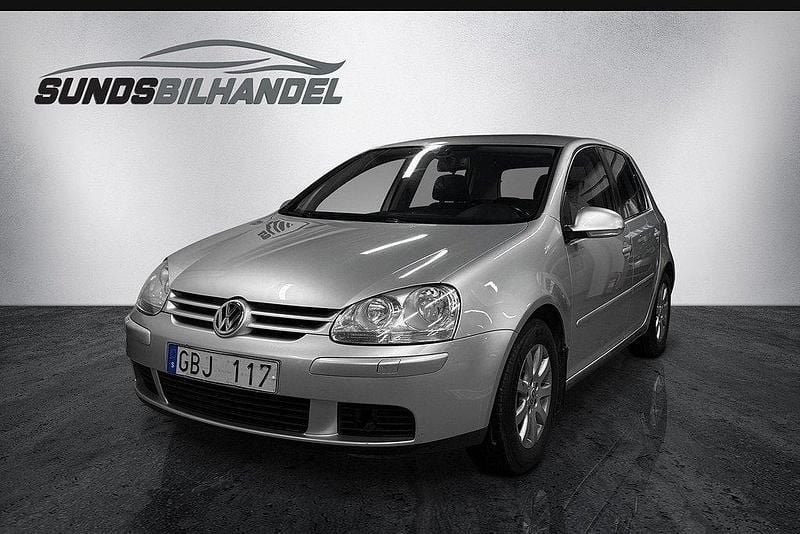 Silver Begagnad 2007 VW Golf VI Trendline Halvkombi | 49 900 kr (Marknadspris) - Bild 1/4