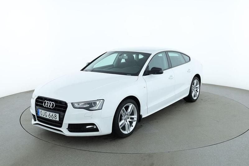 Vit Begagnad 2016 Audi A5 Sportback S-Line Halvkombi | 157 000 kr (Bra pris) - Bild 1/3