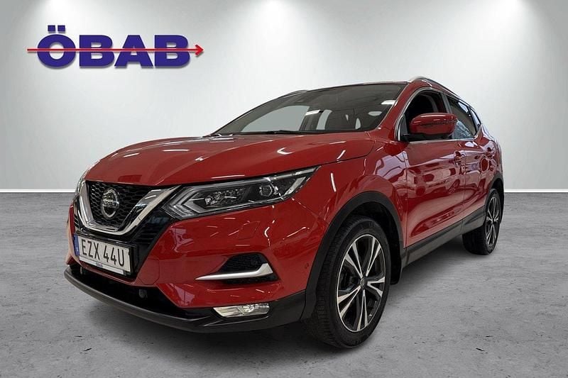 Röd Begagnad 2019 Nissan Qashqai Tekna SUV | 158 000 kr (Marknadspris) - Bild 1/4