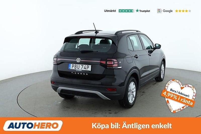 Begagnad VW T-Cross 95 HK (69 kW) 2019 Svart SUV