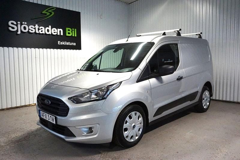 Grå Begagnad 2022 Ford Transit Van | 189 900 kr (Bra pris) - Bild 1/4