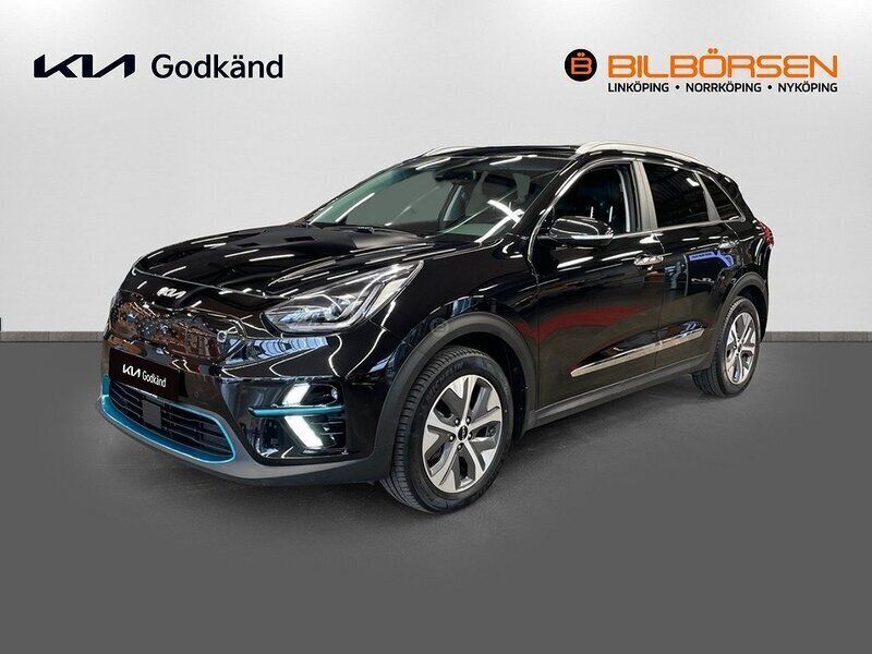 Svart Begagnad 2021 Kia e-Niro Advance SUV | 279 900 kr (Marknadspris) - Bild 1/4