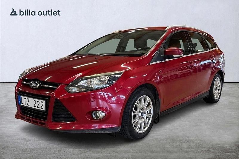 Röd Begagnad 2011 Ford Focus Kombi | 27 000 kr (Superpris) - Bild 1/4