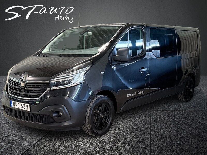 Svart Begagnad 2020 Renault Trafic Van | 369 900 kr - Bild 1/4