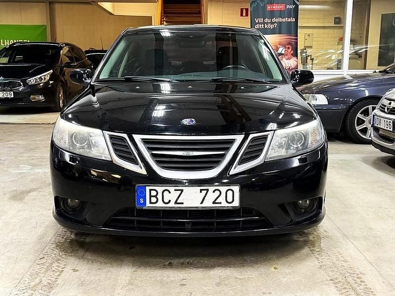 Begagnad Saab 9-3 Vector 150 HK (110 kW) 2008 Svart Sedan