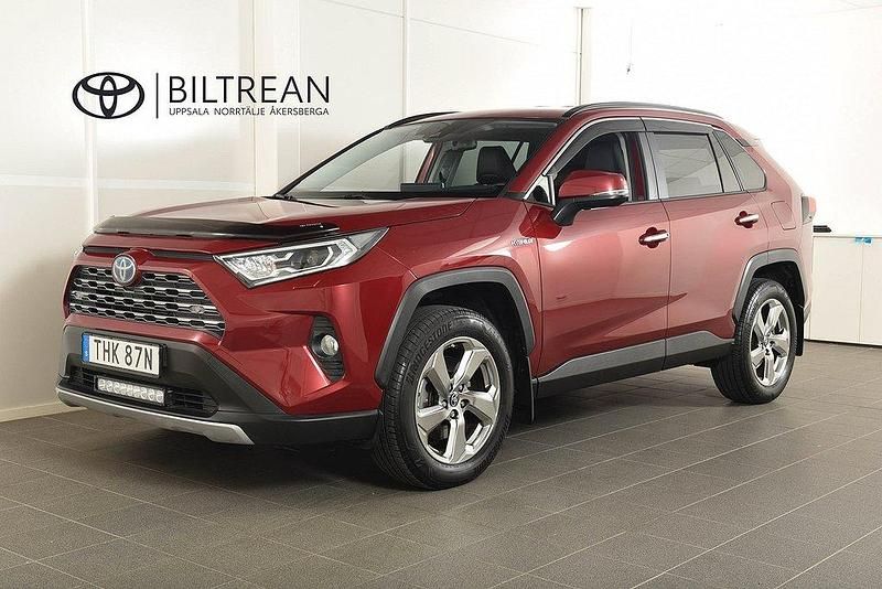 Röd Begagnad 2021 Toyota RAV4 Hybrid Executive SUV | 344 900 kr (Bra pris) - Bild 1/4