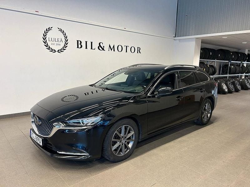 Svart Begagnad 2019 Mazda 6 Kombi | 259 900 kr (Lite dyr) - Bild 1/4