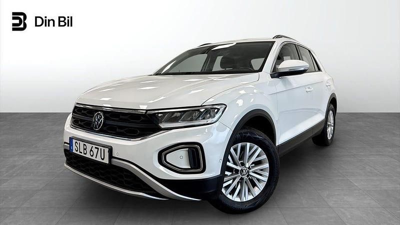 Vit (pure white) Begagnad 2022 VW T-Roc SUV | 259 900 kr (Marknadspris) - Bild 1/4