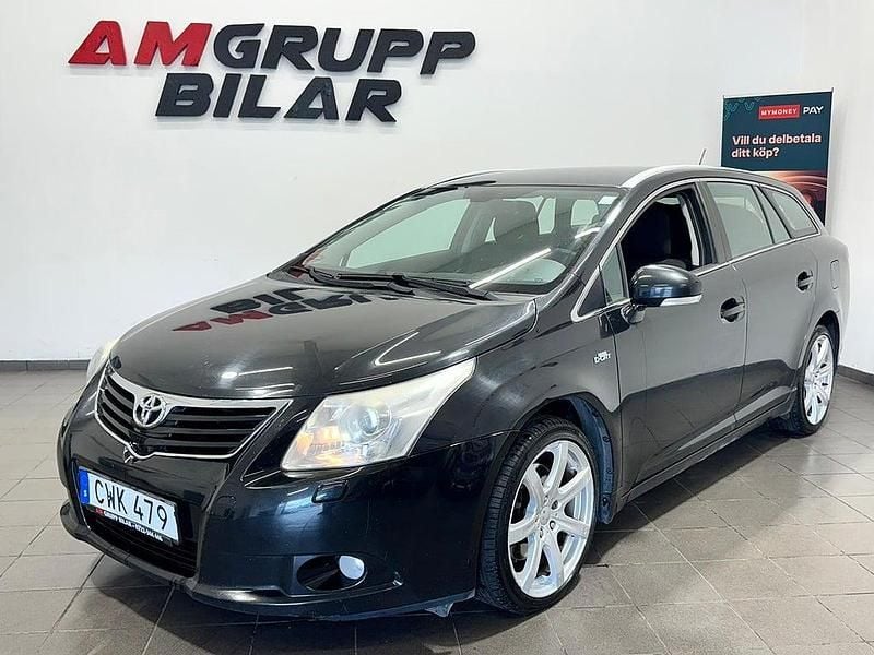 Svart Begagnad 2009 Toyota Avensis Kombi | 54 900 kr (Bra pris) - Bild 1/4