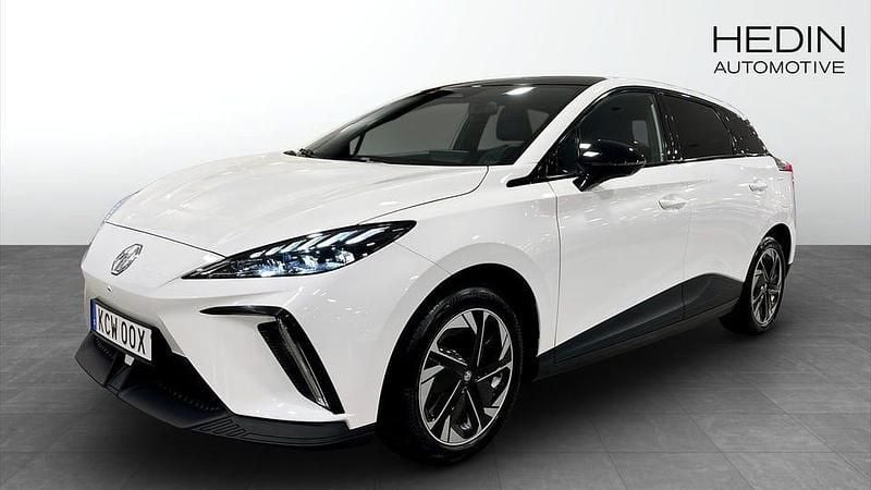 Vit Begagnad 2022 MG MG4 EV Halvkombi | 259 900 kr (Marknadspris) - Bild 1/4