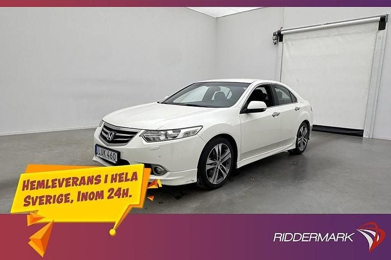 Vit Begagnad 2011 Honda Accord Type S Sedan | 89 800 kr (Lite dyr) - Bild 1/3
