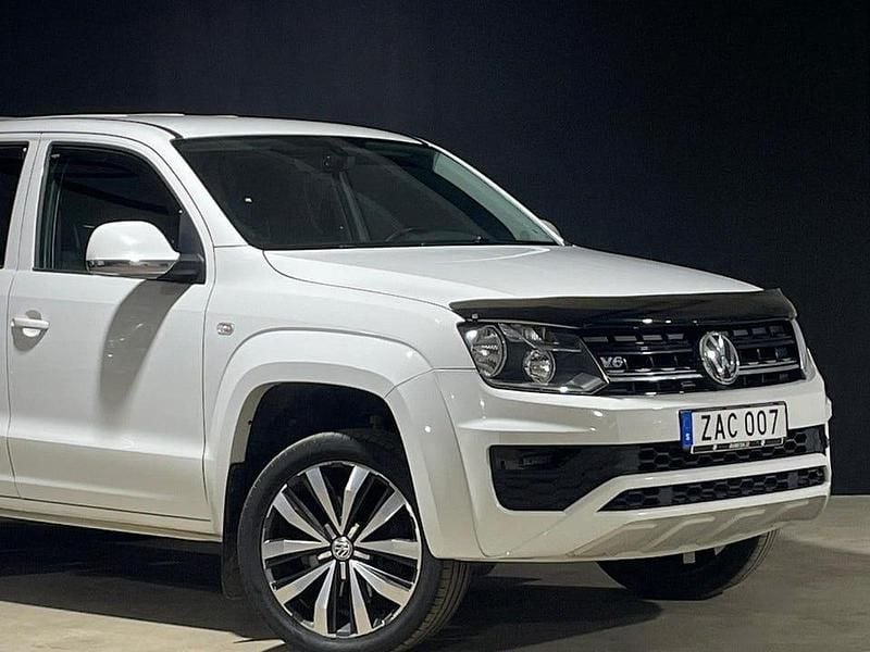 Begagnad VW Amarok Comfortline 204 HK (150 kW) 2018 Vit Pickup