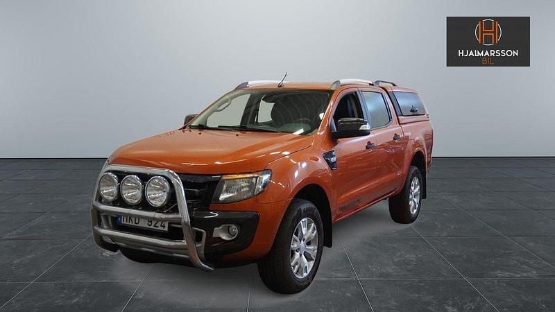 Orange Begagnad 2014 Ford Ranger Wildtrack Pickup | 158 000 kr (Superpris) - Bild 1/1