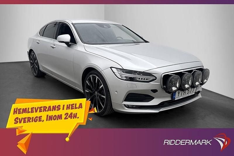 Silver Begagnad 2018 Volvo S90 Sedan | 224 900 kr (Marknadspris) - Bild 1/3