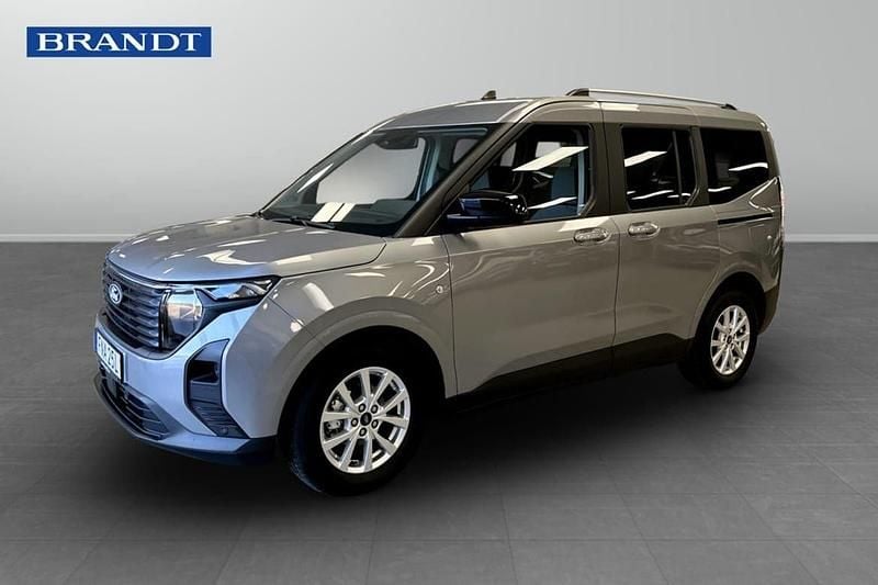 Grå Ny 2024 Ford Tourneo Courier Titanium Minibuss | 371 900 kr - Bild 1/4