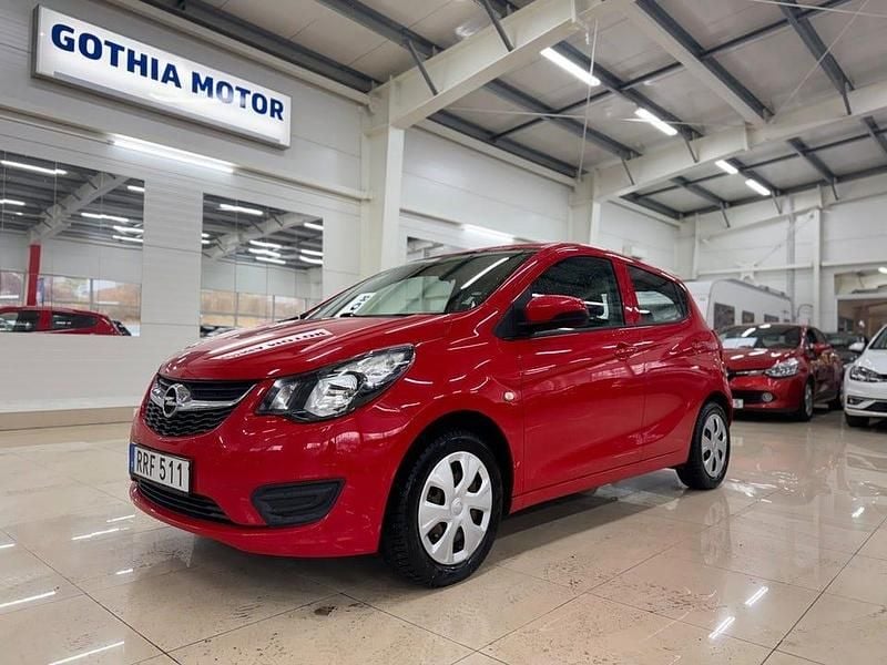 Begagnad Opel Karl 75 HK (55 kW) 2016 Röd Halvkombi
