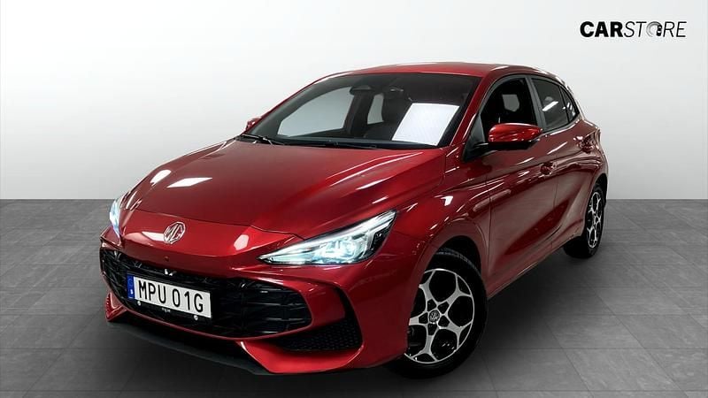 Röd Begagnad 2024 MG MG3 Halvkombi | 174 900 kr (Bra pris) - Bild 1/4