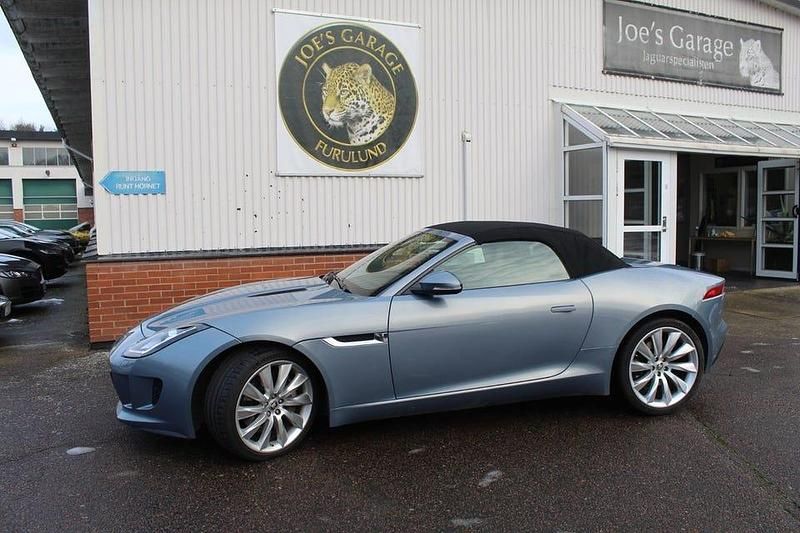Begagnad Jaguar F-Type 340 HK (250 kW) 2013 Grå Cab