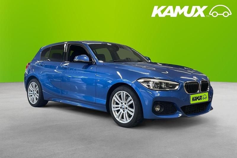 Blå Begagnad 2017 BMW 120 M Sport Halvkombi | 189 700 kr (Bra pris) - Bild 1/4