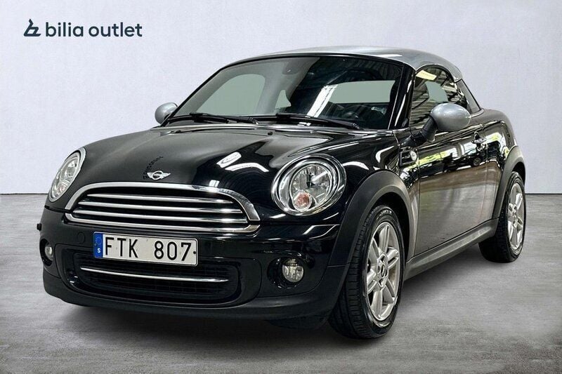 Svart Begagnad 2013 Mini Cooper Coupé Sportkupé | 114 900 kr - Bild 1/3