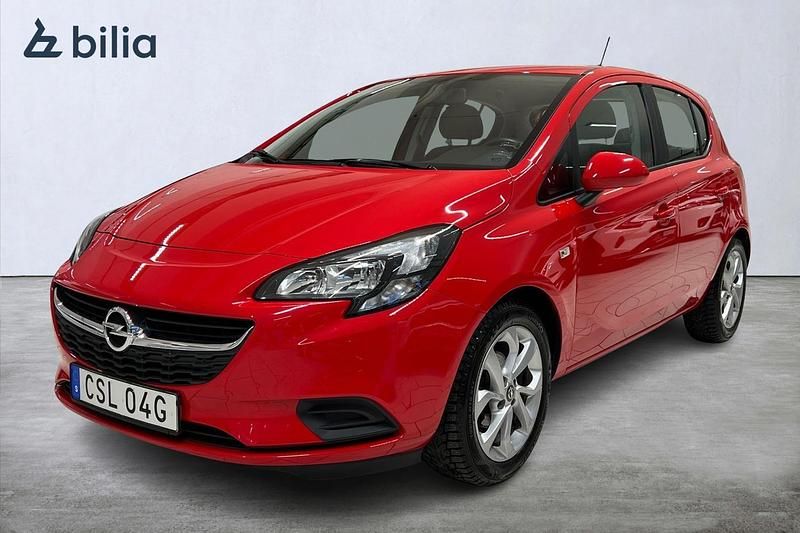 Röd Begagnad 2019 Opel Corsa Halvkombi | 109 900 kr (Superpris) - Bild 1/4