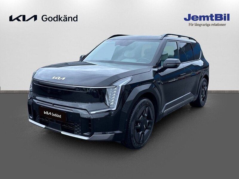 Svart Begagnad 2023 Kia EV9 SUV | 749 000 kr - Bild 1/4
