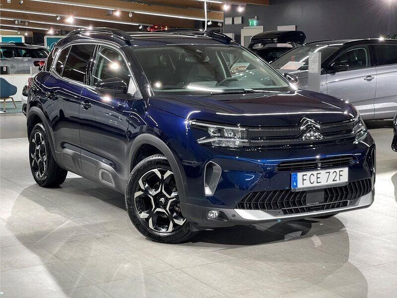 Blå Begagnad 2023 Citroën C5 Aircross Exclusive SUV | 279 900 kr (Marknadspris) - Bild 1/4