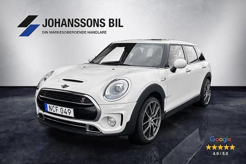 Vit Begagnad 2016 Mini Cooper S Clubman Chili Kombi | 169 900 kr (Marknadspris) - Bild 1/4