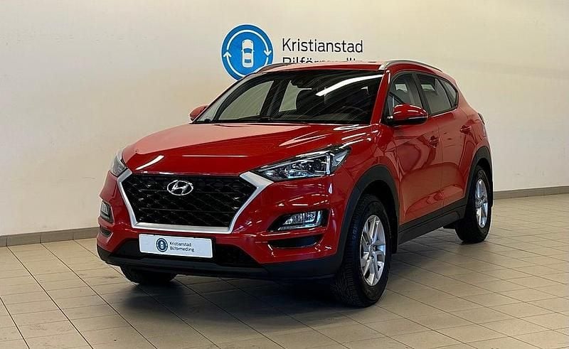 Röd Begagnad 2019 Hyundai Tucson SUV | 179 900 kr (Lite dyr) - Bild 1/4