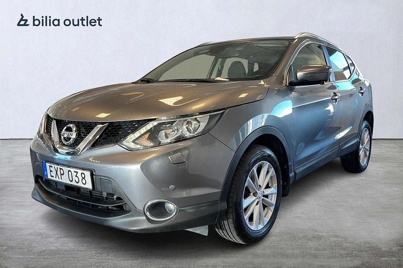 Grå Begagnad 2016 Nissan Qashqai 360º SUV | 134 900 kr (Marknadspris) - Bild 1/3