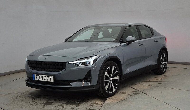 Grå Begagnad 2022 Polestar 2 Pilot Sedan | 365 000 kr (Marknadspris) - Bild 1/4