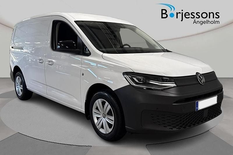 Vit Ny 2026 VW Caddy Maxi Minibuss | 417 375 kr (Bra pris) - Bild 1/4