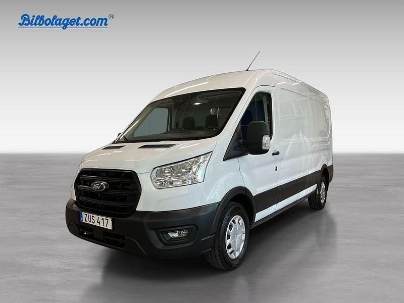 Vit Begagnad 2022 Ford Transit Trend Van | 409 000 kr (Marknadspris) - Bild 1/4