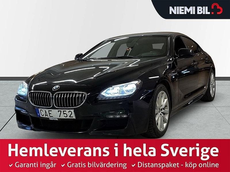 Svart Begagnad 2013 BMW 640 M Sport Sportkupé | 329 900 kr (Lite dyr) - Bild 1/3