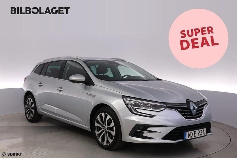 Grå Begagnad 2023 Renault Mégane GrandTour Techno Kombi | 209 800 kr (Marknadspris) - Bild 1/4