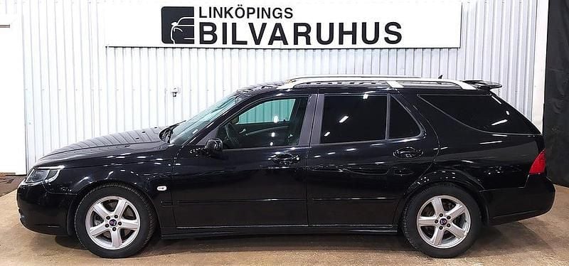 Begagnad Saab 9-5 Vector 185 HK (136 kW) 2007 Svart Kombi