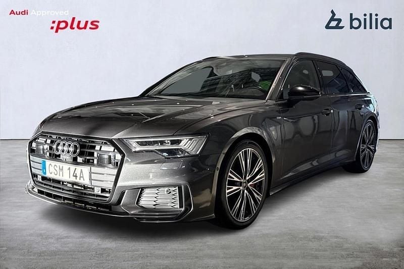 Grå Begagnad 2021 Audi A6 S-Line Kombi | 379 000 kr (Bra pris) - Bild 1/4