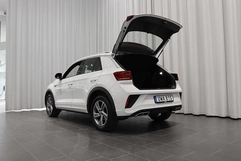 Begagnad VW T-Roc R-line 150 HK (110 kW) 2024 Pure white SUV