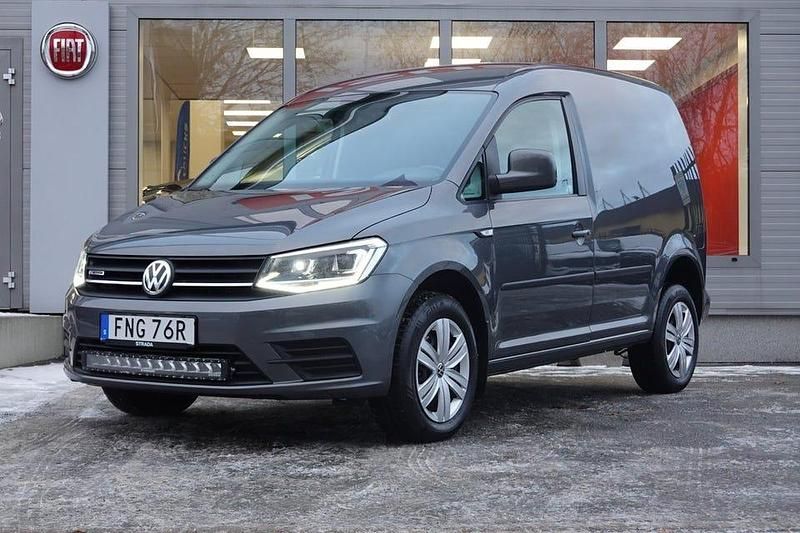 Grå Begagnad 2020 VW Caddy Minibuss | 249 875 kr (Marknadspris) - Bild 1/4