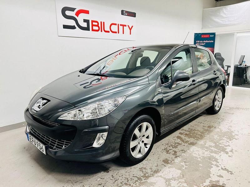 Mörkgrå Begagnad 2009 Peugeot 308 Halvkombi | 34 900 kr (Lite dyr) - Bild 1/4