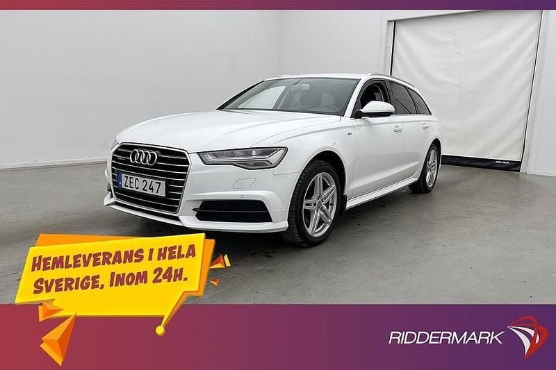 Vit Begagnad 2018 Audi A6 S-Line Kombi | 249 800 kr (Superpris) - Bild 1/3