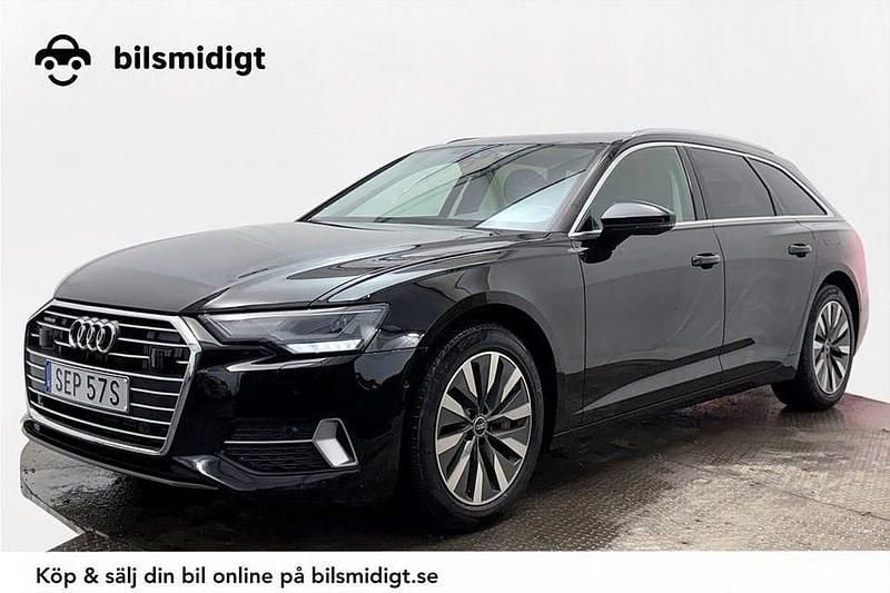 Svart Begagnad 2022 Audi A6 Sport Kombi | 408 900 kr (Marknadspris) - Bild 1/3