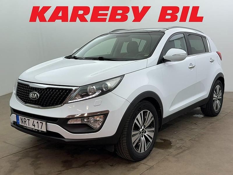 Vit Begagnad 2014 Kia Sportage SUV | 94 800 kr (Marknadspris) - Bild 1/3