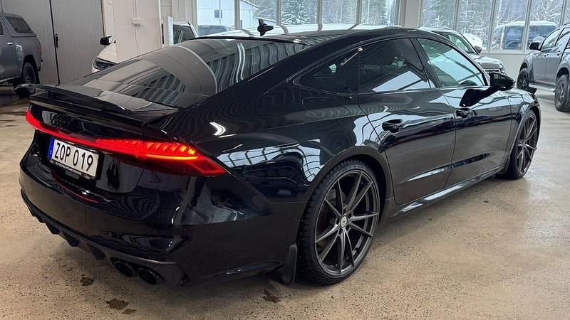 Begagnad Audi A7 S-Line 286 HK (210 kW) 2019 Svart Sedan