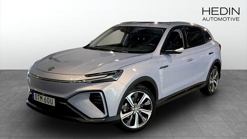 Blå (blue) Begagnad 2022 MG Marvel R SUV | 269 900 kr - Bild 1/4